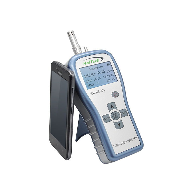 The formaldehyde detector hal-HFX105, high-precision handheld formaldehyde detector, direct sale.