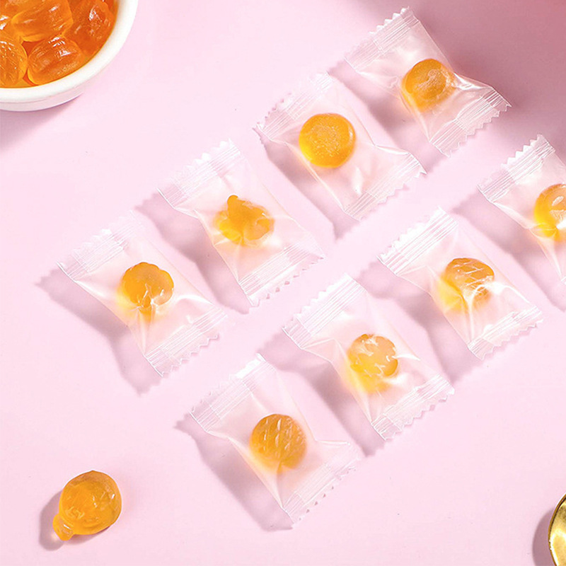 Phân phối chất gel DHA-algae, ăn được cho cả gia đình trẻ em trưởng thành, buôn bán trong các nhà máy.