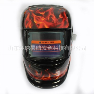 Solar automatic light welding mask arc welding shield 107 flames