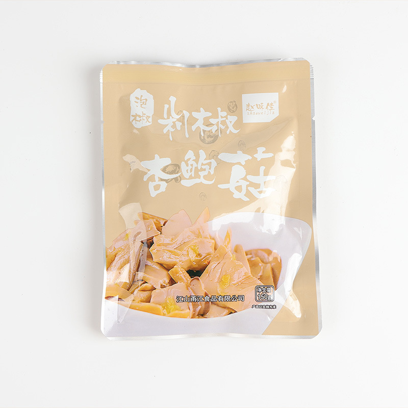 下飯菜剁椒杏鮑菇鮮嫩肉厚商用即食下飯菜整箱醃製香辣涼拌蘑菇