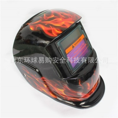 Solar automatic light welding mask arc welding shield 107 flames