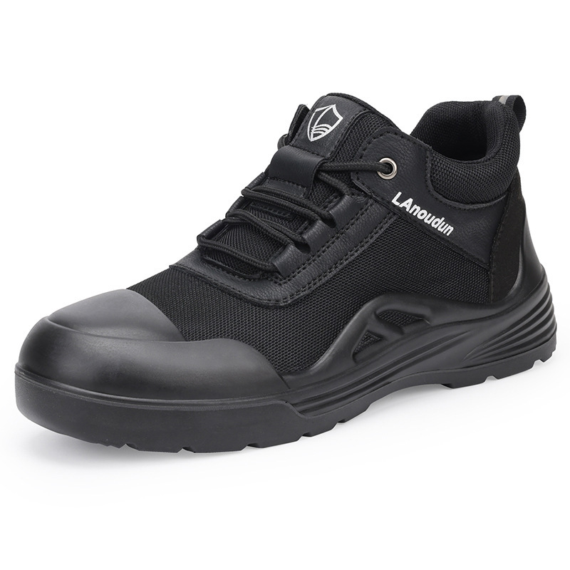 Customize 2024 new safety shoes for boys who are protected against puncture through work shoes and cozy steel buns.