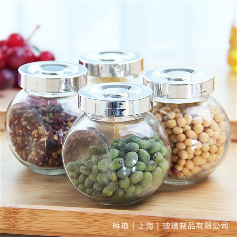 出口上海玻璃罐  玻璃瓶  出口食品级玻璃罐