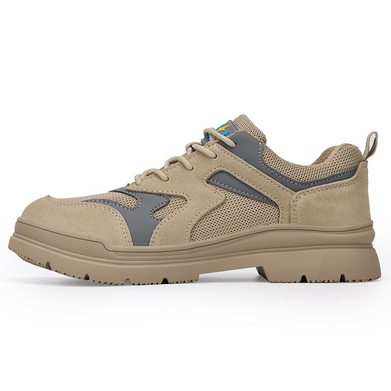 Customized 2024 new safety shoes to protect men from piercing steel bunheads.