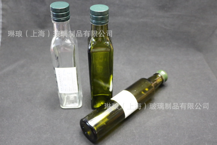 出口500毫油瓶 上海高端油瓶 出口玻璃油瓶