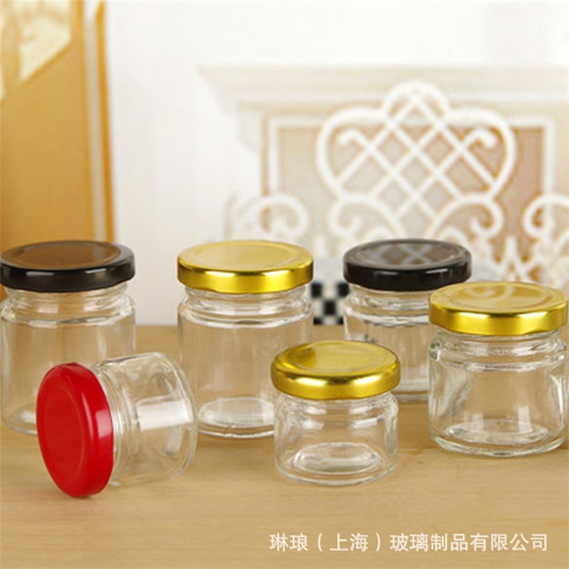 出口婚慶喜宴囍蜜瓶 蜂蜜試用裝 高端蜂蜜瓶 蜂蜜罐