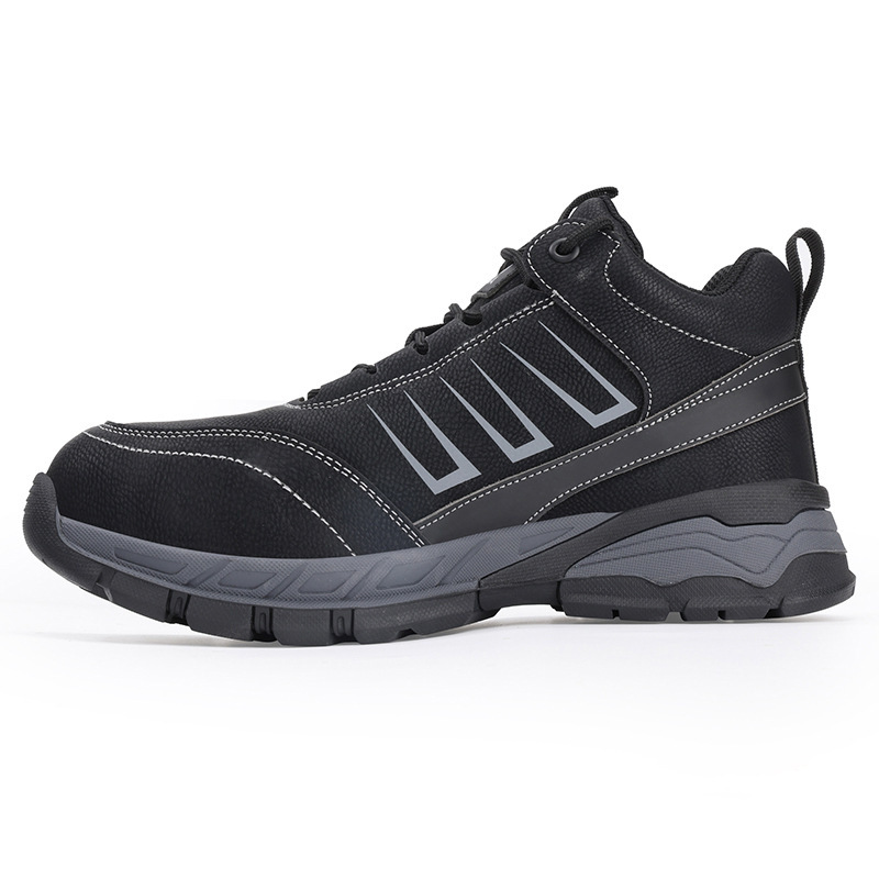 It's custom-made, man-made shoes that are protected from stabbing through smooth-skinned steel packs.