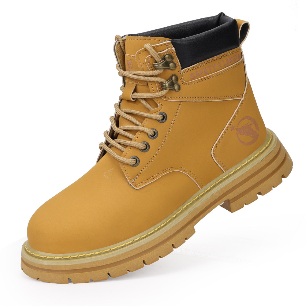 Customized shoe protection against stabbing through skate-resistant work shoes.