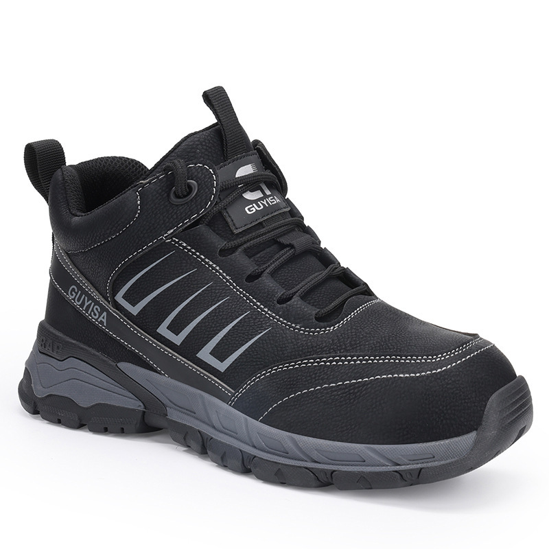 It's custom-made, man-made shoes that are protected from stabbing through smooth-skinned steel packs.