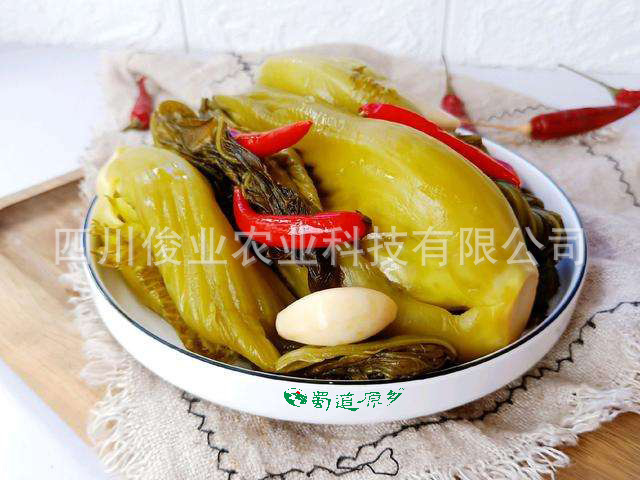 The manufacturer customises 2 kg*6 bags of traditional Sichuan cuisine for pickle farmers.