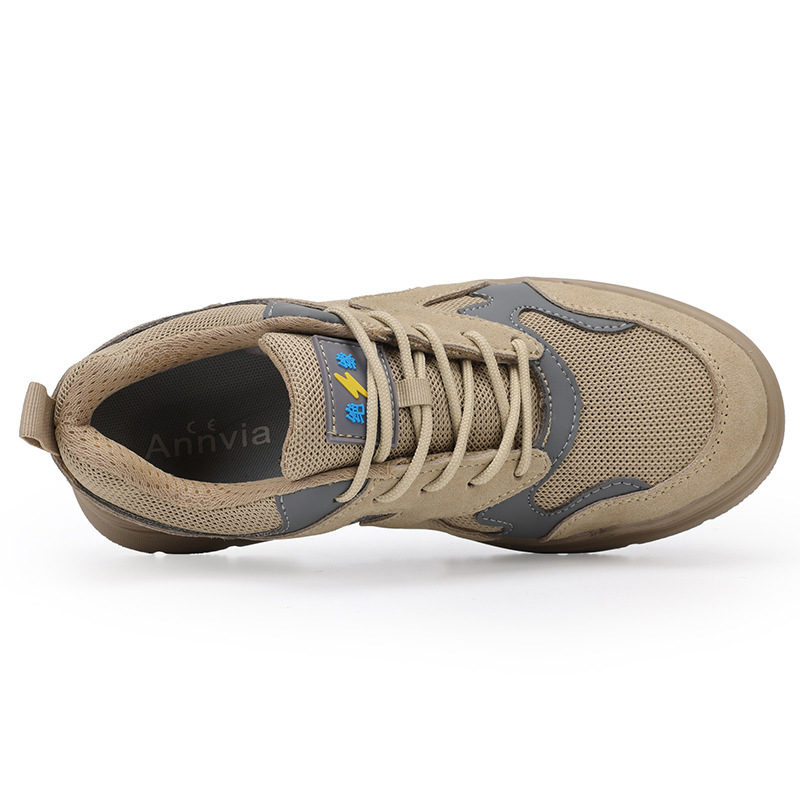 Customized 2024 new safety shoes to protect men from piercing steel bunheads.