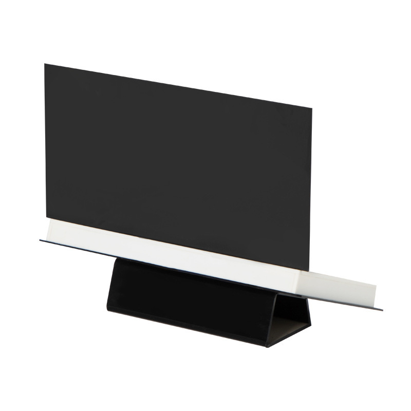 Aclik L folded cosmetics display.