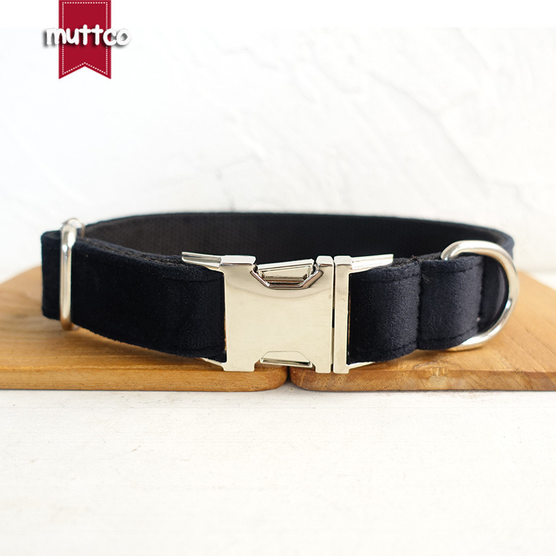 Source company sells, medium-sized dog towed collars, towed ropes, black fluff UDC-143.