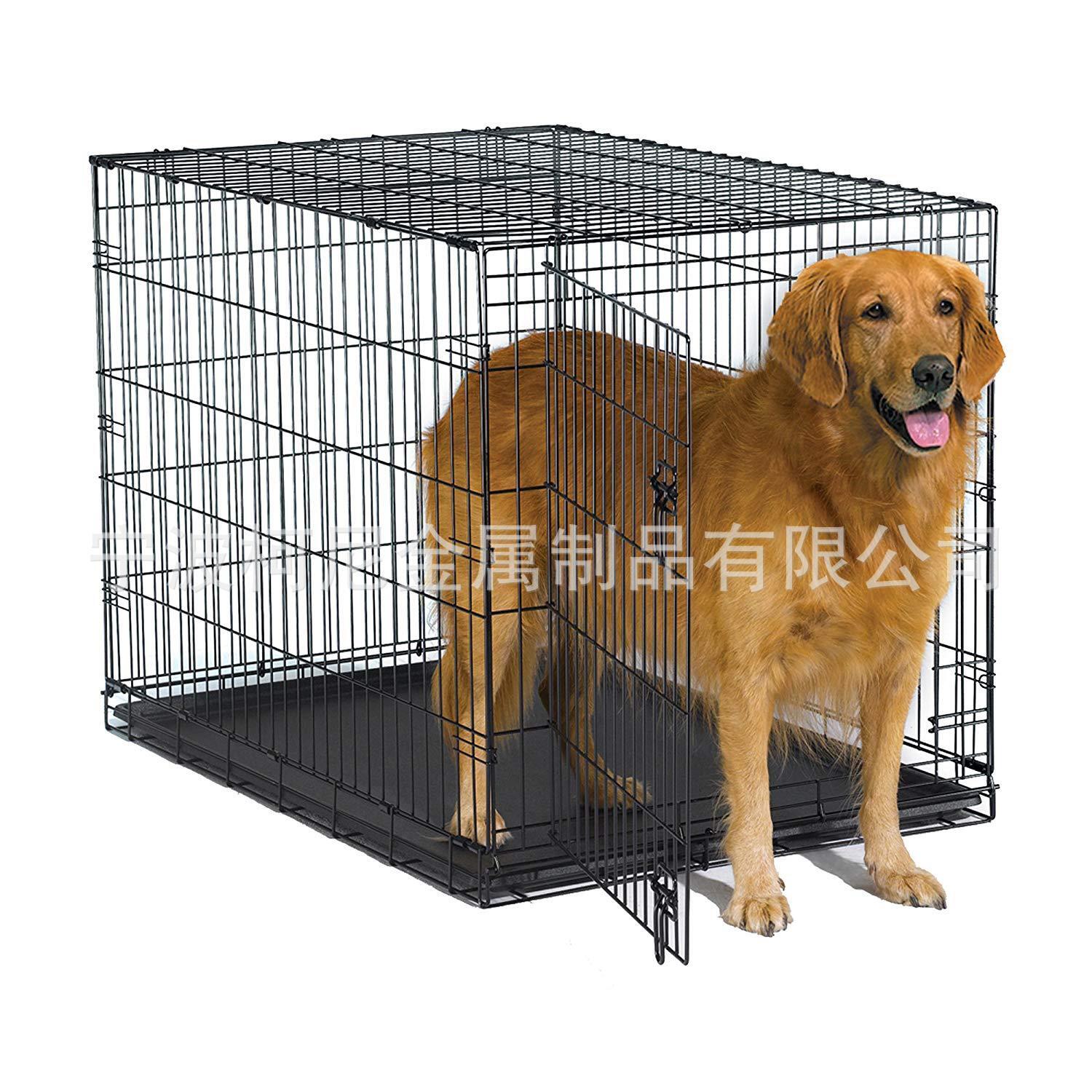 铁丝单门小型中型犬狗笼外贸产品尾单年末清仓价大甩卖室内外便携