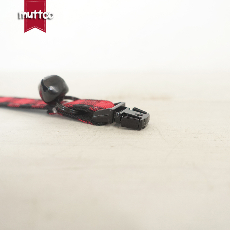 MUTTCO phát hiện vật nuôi ở cổ áo mèo, vòng cổ khắc laser đỏ và đen, thương mại buôn bán UCC-074H