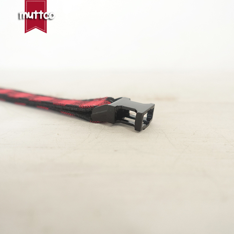 MUTTCO phát hiện vật nuôi ở cổ áo mèo, vòng cổ khắc laser đỏ và đen, thương mại buôn bán UCC-074H