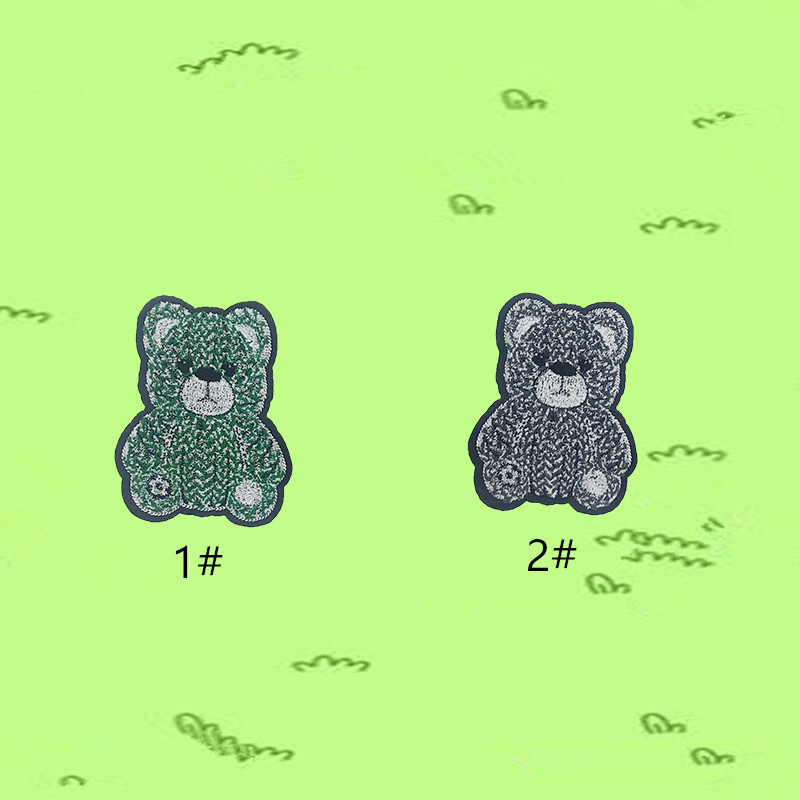 New cash special embroidery, bear-brush embroidery pattern.