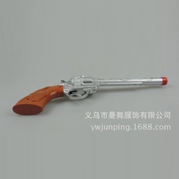 Party Cosplay Western Cowboy Guns, parts for games suits, silver revolvers.