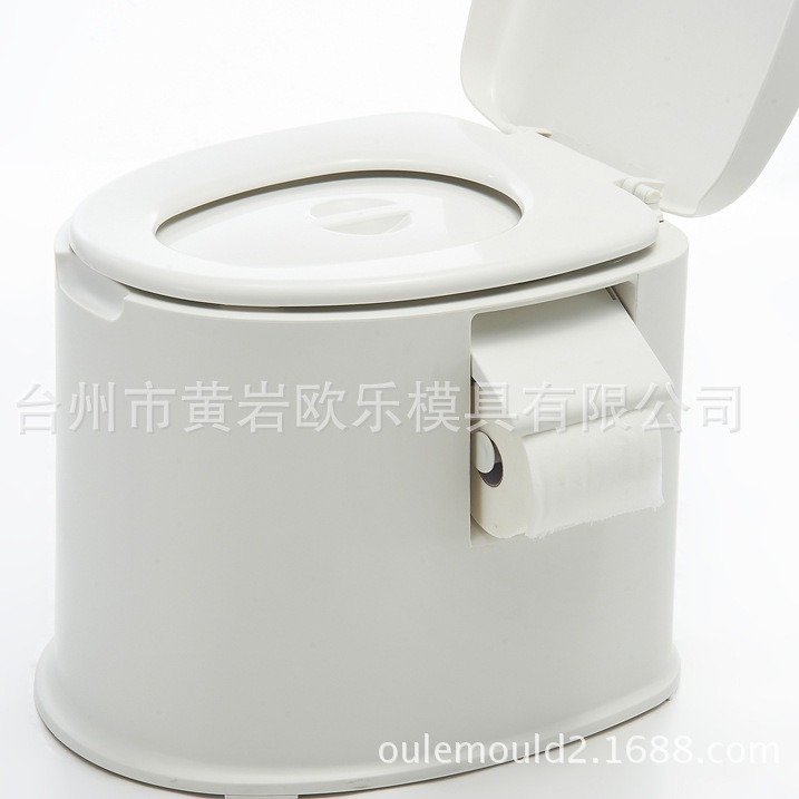 Development of mobile toilet-sitting molds, plastic portable toilet-heavy adult toilet-sitting moulds