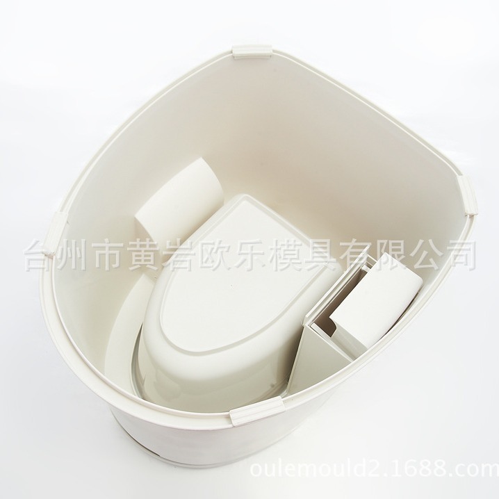 Development of mobile toilet-sitting molds, plastic portable toilet-heavy adult toilet-sitting moulds