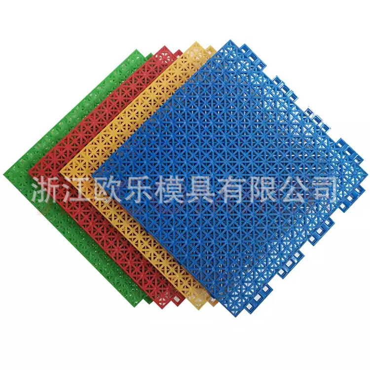 Production of plastic floating piece floor moulds for PVC soft mattress pads