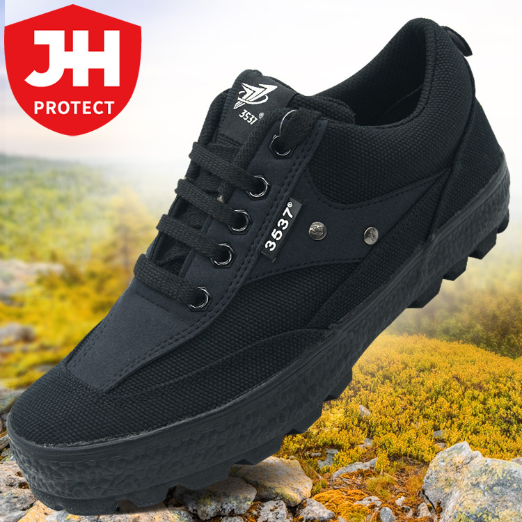 3537 Shoes for male workers to free their shoes and glue-resistant shoes for four seasons of outdoor sports shoes at milling sites