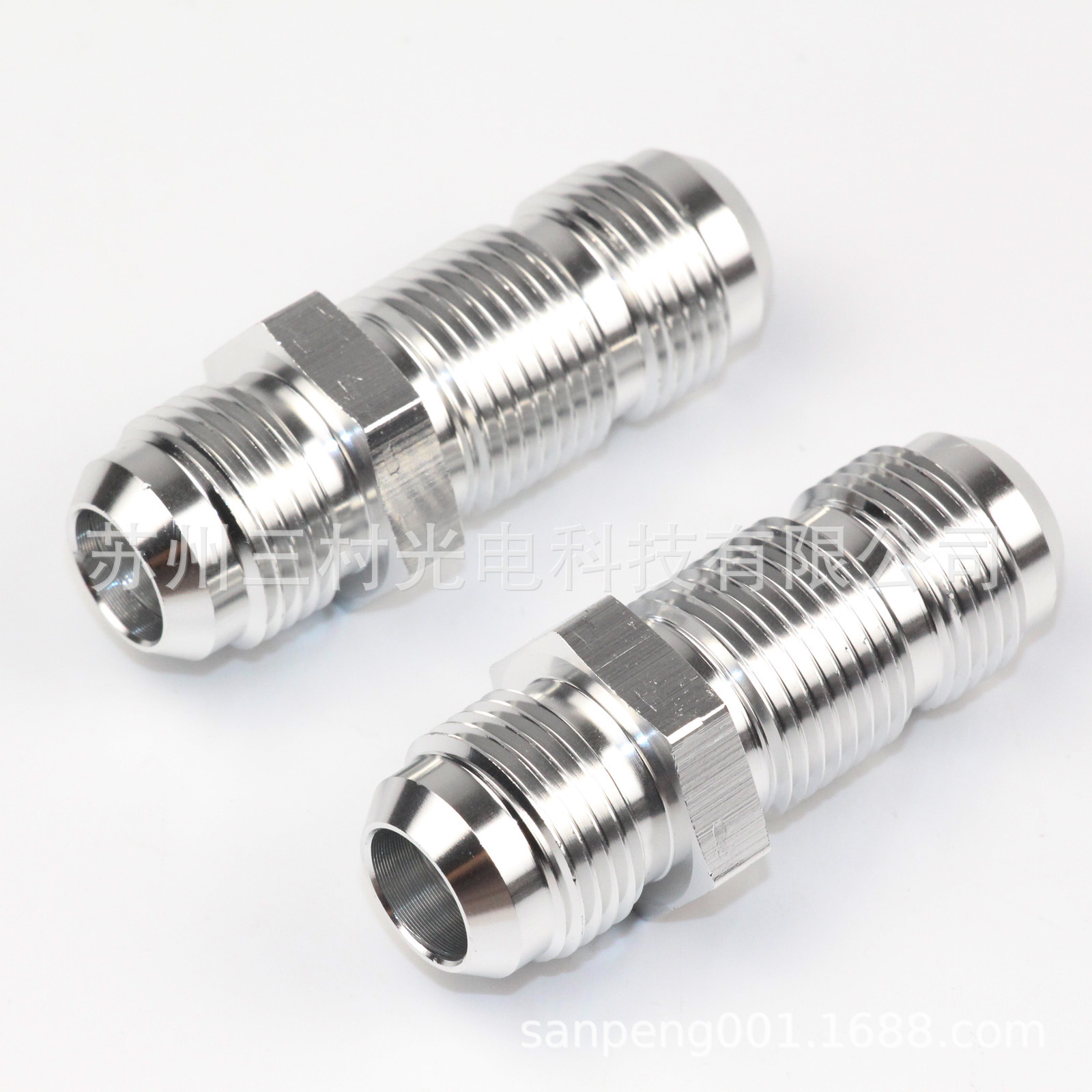 Sự chuyển đổi xe lưu động của Aluminium Aluminium A6 cộng với việc tăng trưởng dài hạn BULKHAD FITTIING bạc