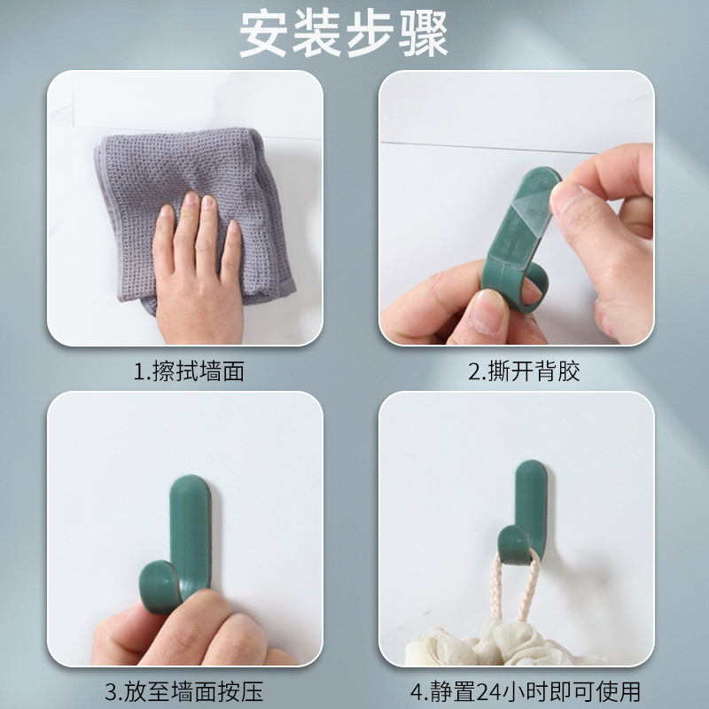 Tùy chỉnh móc để chạm vào tường từ nhà này sang nhà kia, nhãn hiệu bếp nặng không đinh