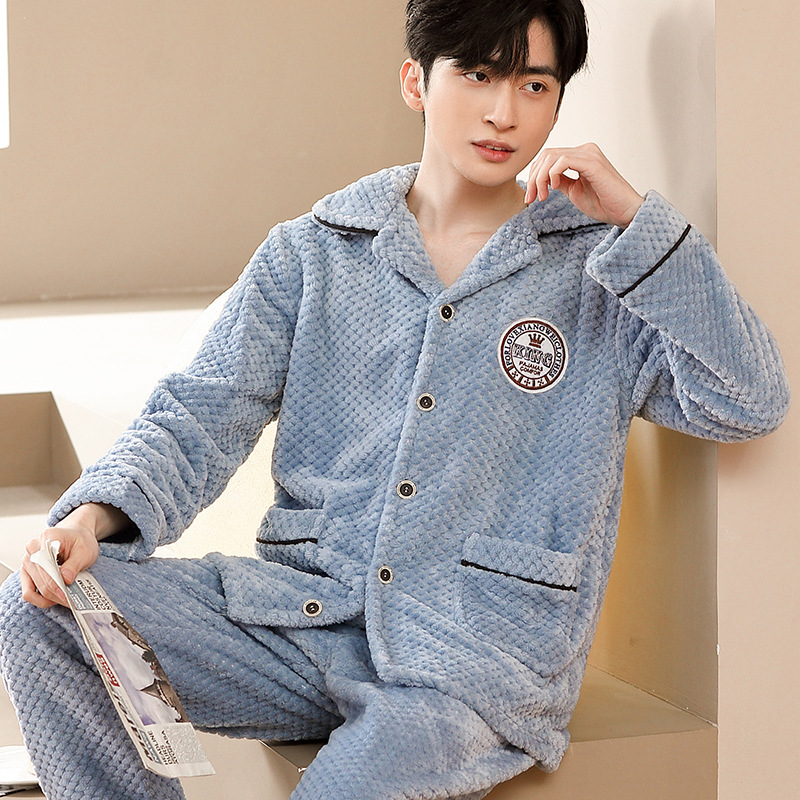 2022 pyjamas, mùa đông mới, nhung san hô hai mặt, những chiếc xe trượt tuyết, những chiếc pyjama lớn.