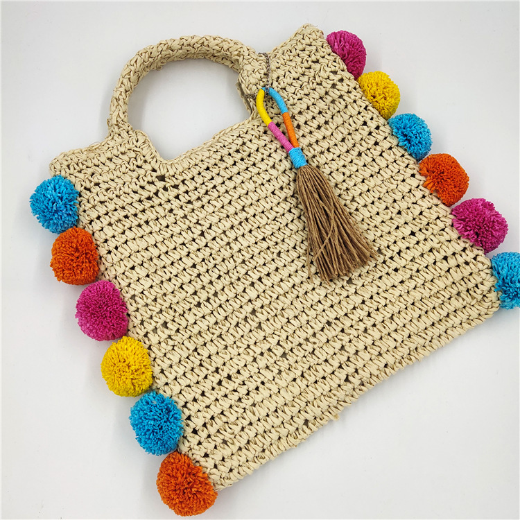 The factory's own, the fashion knitter, the handbag, the beach bag, the straw bag.