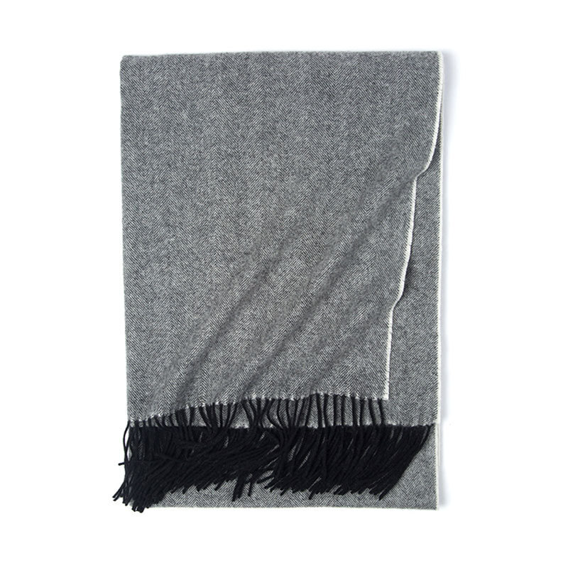 Khăn choàng nhung của phụ nữ Inner Mông Cổ, 2023 mùa xuân và mùa thu Man's Shawl