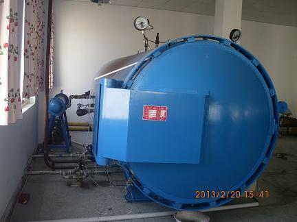 The factory supplies an automatic two-door high-temperature, high-pressure steam tank.