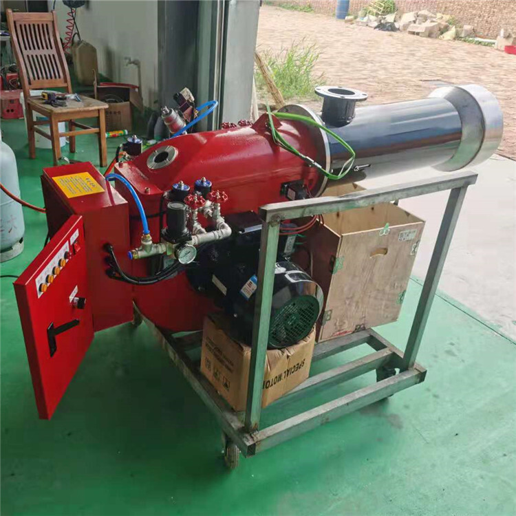 Plant boiler burner, heavy oil burner blue maple, two-use gas burner, natural gas burner.