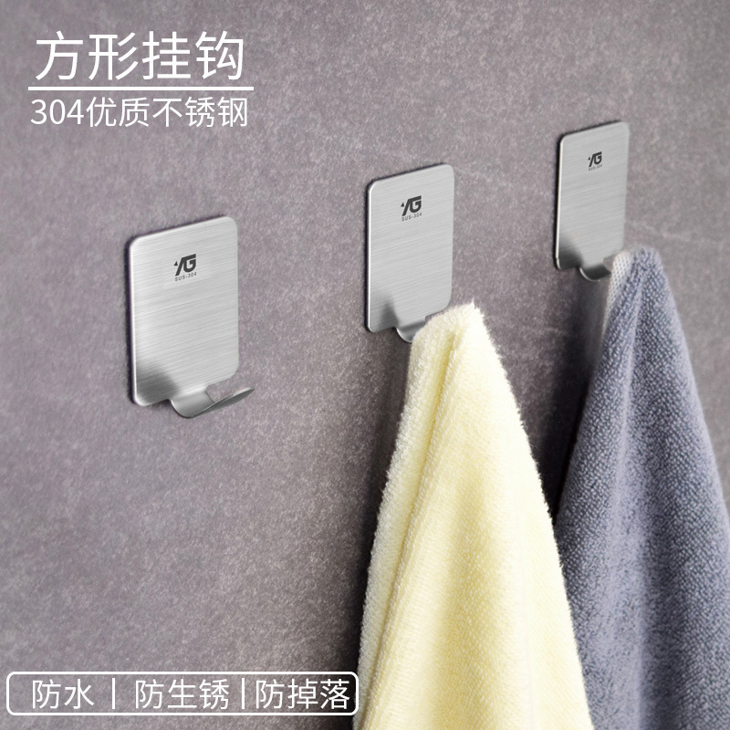 Một cái móc đơn không xuyên qua 304 thép không rỉ.