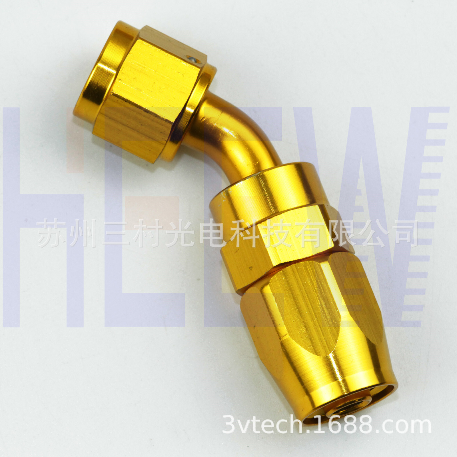 Sửa đổi động cơ của máy lọc dầu AN6 6A làm mát đường ống chính 45 ° 360 độ trung bình đông lạnh phụ tùng vàng