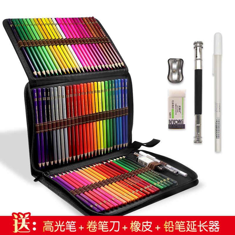 Cross-border lead dedicated to 72 colour pencils for professional art paint