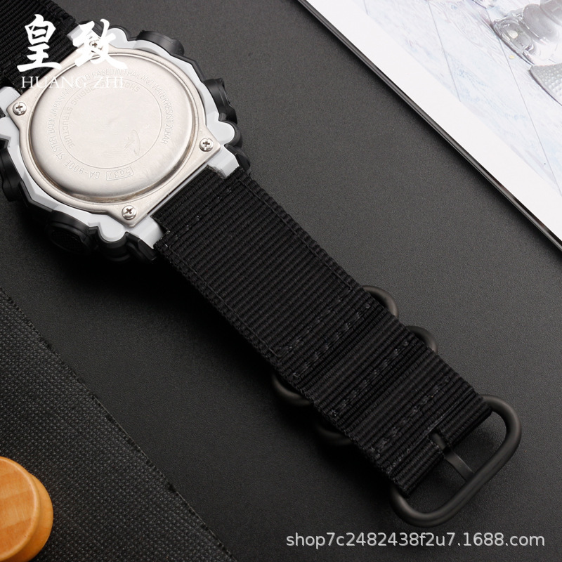 DW-5600/5610 GM110GA-900 nylon watch for Kasigu movement