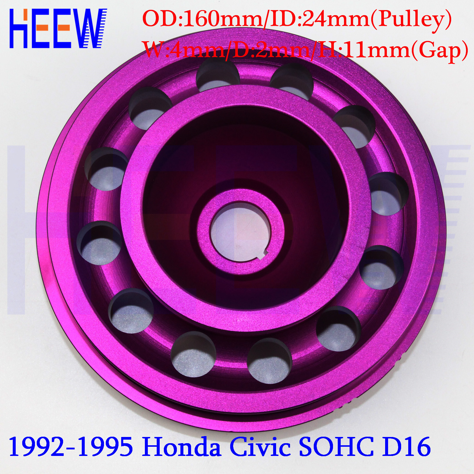 Bánh xe buộc dây thần kinh trục tím áp dụng cho khu vực Honda 92-95 D16 SOHC