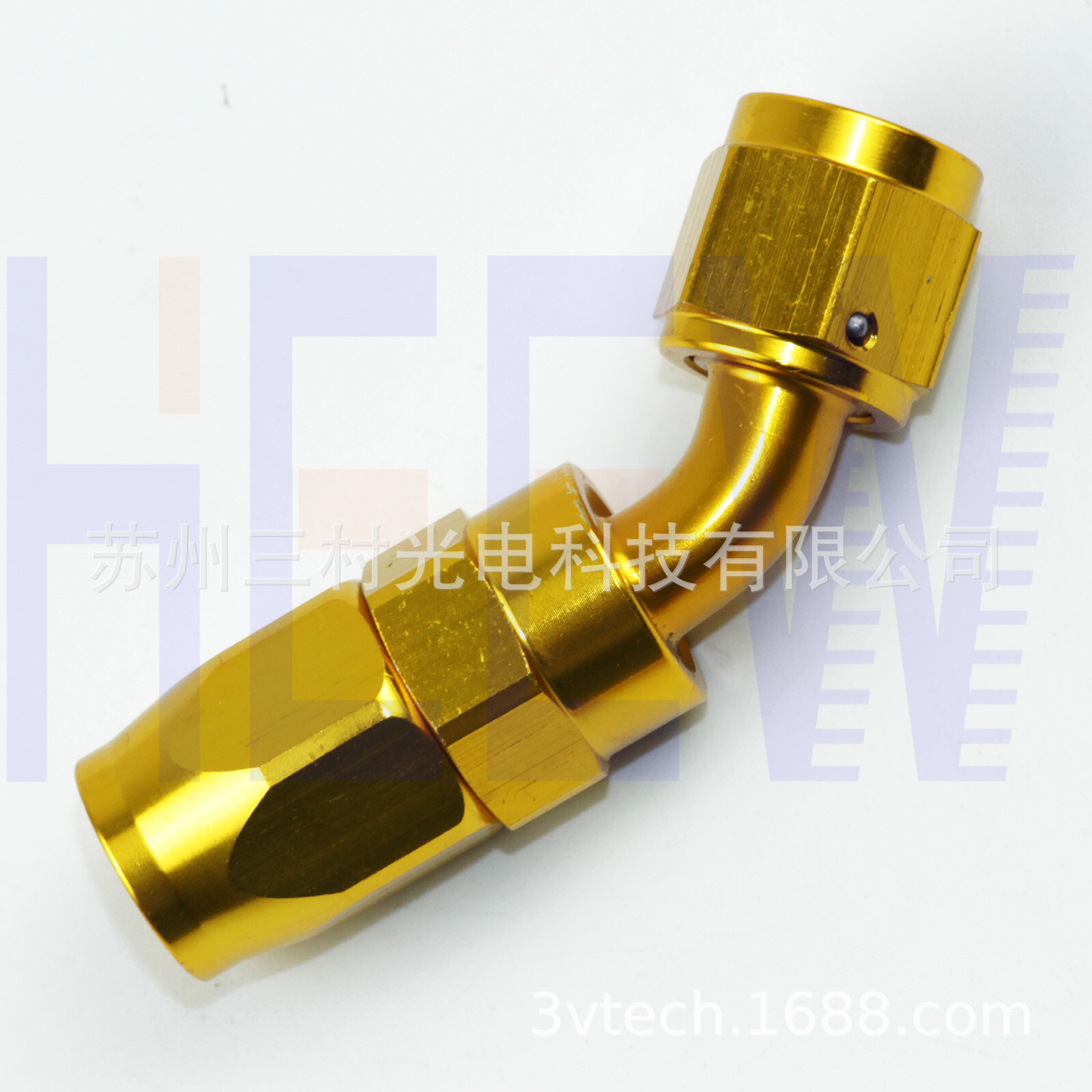 Sửa đổi động cơ của máy lọc dầu AN6 6A làm mát đường ống chính 45 ° 360 độ trung bình đông lạnh phụ tùng vàng