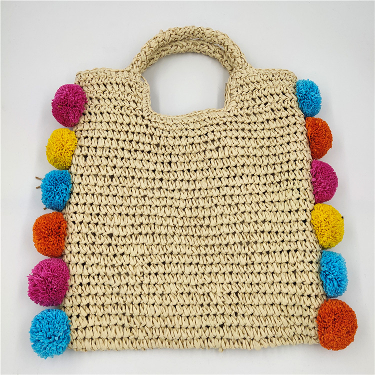 The factory's own, the fashion knitter, the handbag, the beach bag, the straw bag.