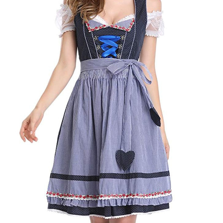 啤酒节巴伐利亚啤酒节服装节日派对女装啤酒服民族服装套装dirndl