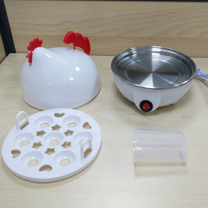 領銳小雞跨境110V多功能蒸蛋器家用egg boiler母雞煮蛋器外貿