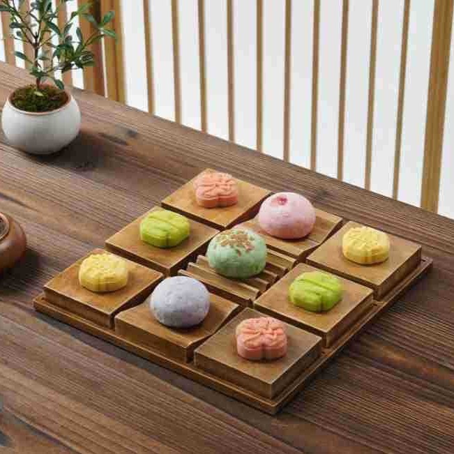 435g boxes of sweets in Gangnam Peach-flavored tea and cake.