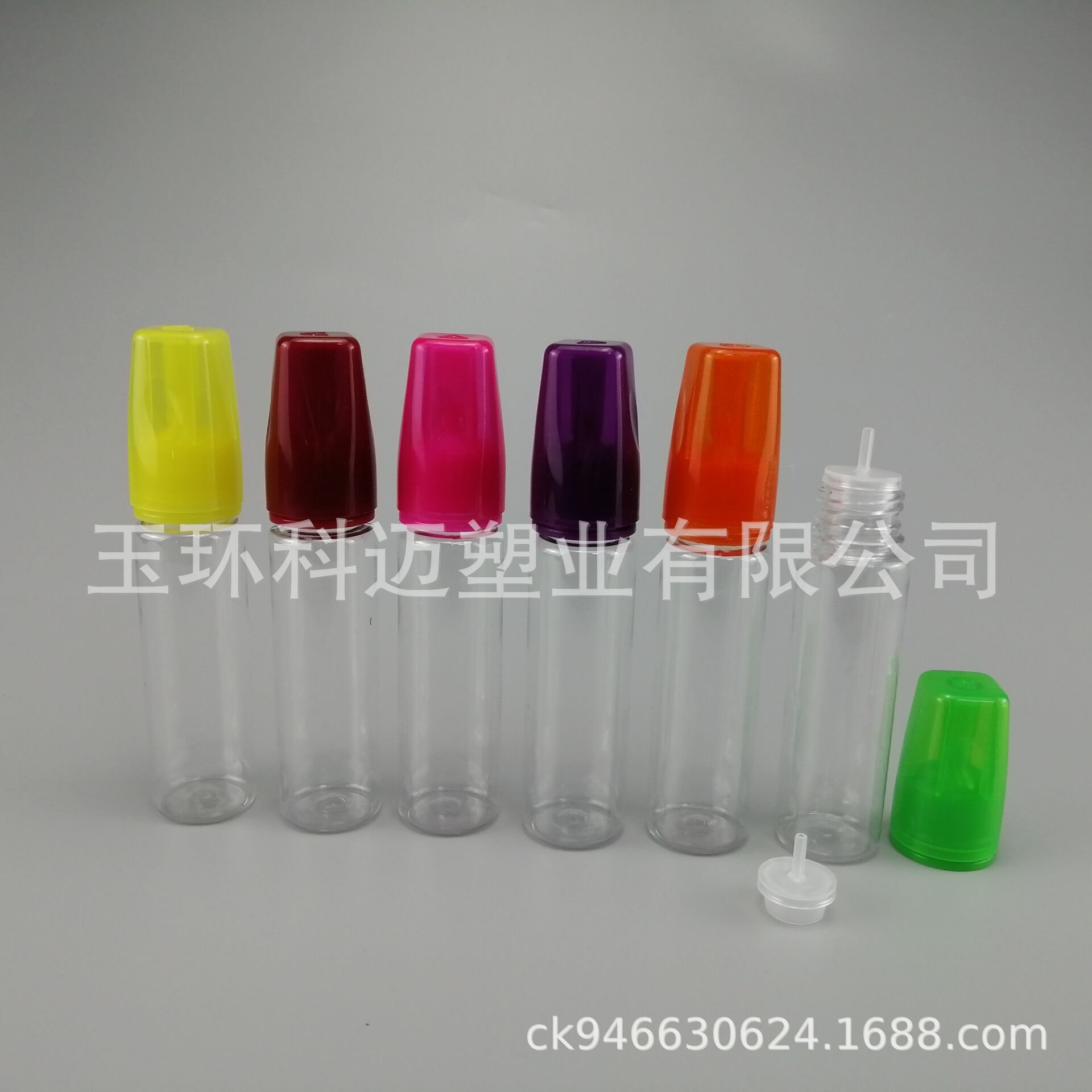 廠家直供 新品PET 60ML 扭曲蓋  方蓋 防盜壓旋蓋 電子煙油瓶  注