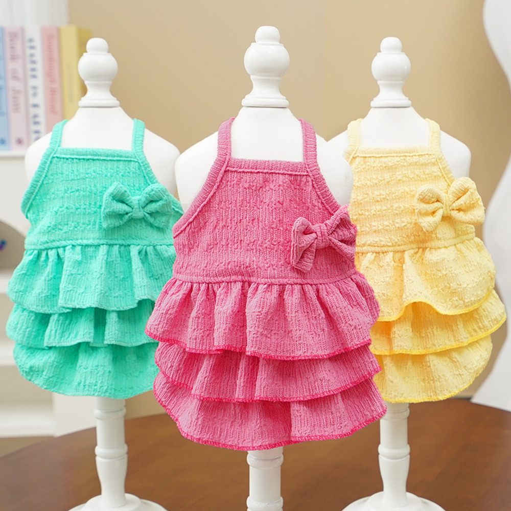 Mùa hè thì công chúa mới mặc váy mỏng Teddy Bộ đồ mèo hóa trang gấu.