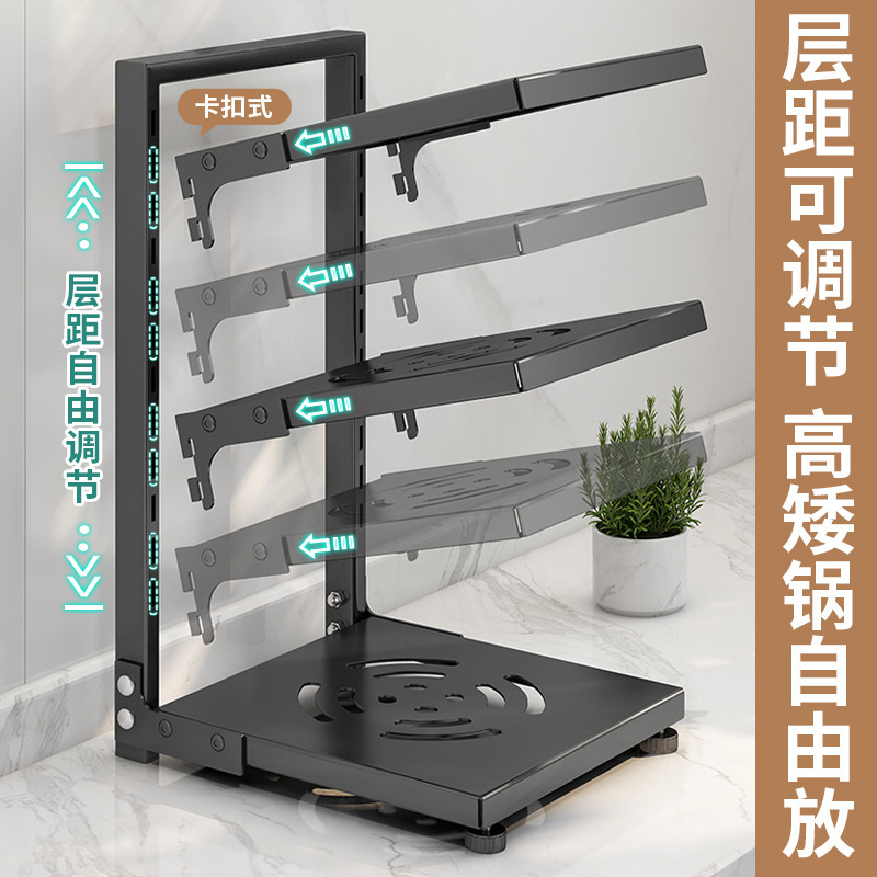 Nhà bếp có nhiều ngăn kéo tùy chỉnh chảo hơi dưới tủ bếp có chảo trong chảo.