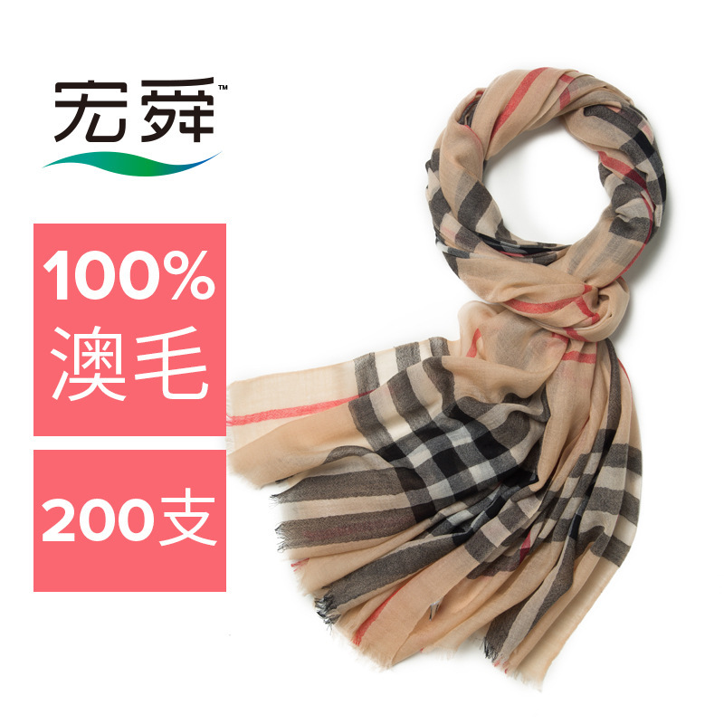 Nhà máy sản xuất khăn choàng bạc hà kiểu Anh cổ điển.