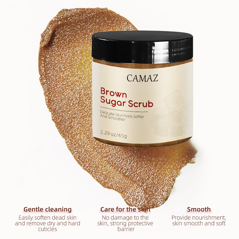 Đường đỏ đi vào cơ thể của Brown Sugar Scrub để làm sạch độ ẩm.