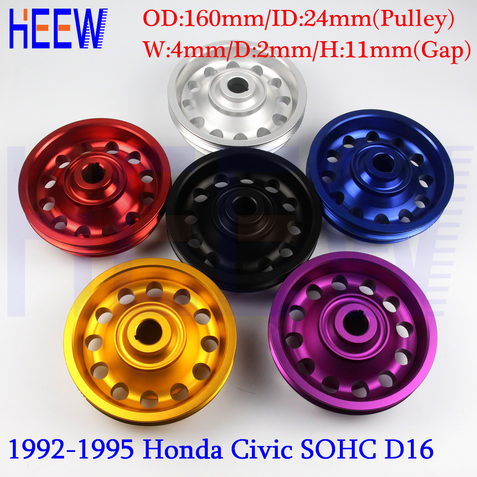 Bánh xe buộc dây thần kinh trục tím áp dụng cho khu vực Honda 92-95 D16 SOHC