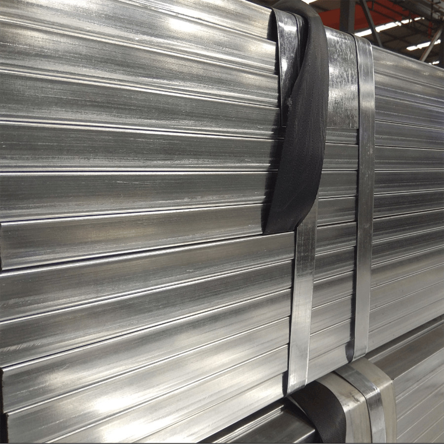 Yunnan's spot zinc plating tube, rectangular Q235B building, hot zinc plating rectangular wall.